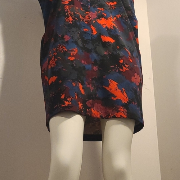 H by Halston coloursplash Tunic dress with pockets - Picture 3 of 6
